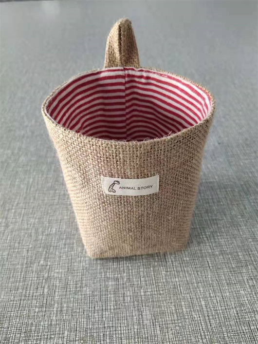 Bolsa de Almacenamiento de Yute para Baño y Escritorio - Image 11
