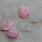 6 pieces Set price natural powder crystal bare stone Rosado Q3pc