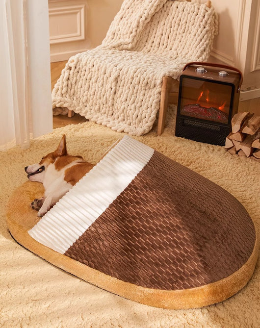 Cama Nido Térmico para Perros Pequeños y Medianos - Bolsa de Dormir Desmontable - Image 9