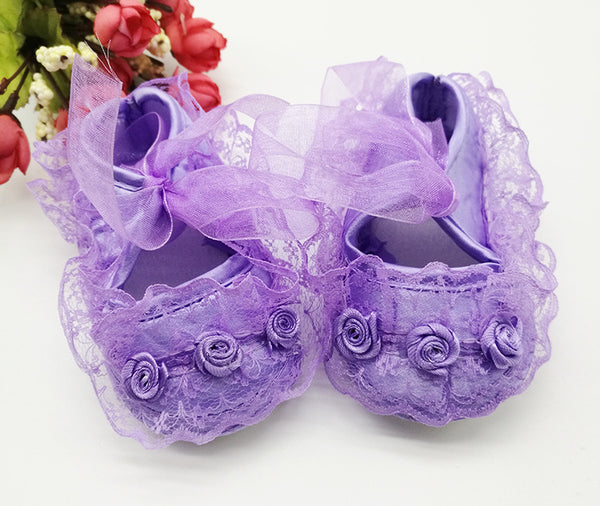 Zapatos de Bebé y Niña con Suela Suave - Zapatillas Princesa Primavera