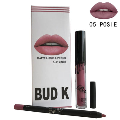 Labial Líquido Mate BUD K - Color Intenso de Larga Duración - Image 9