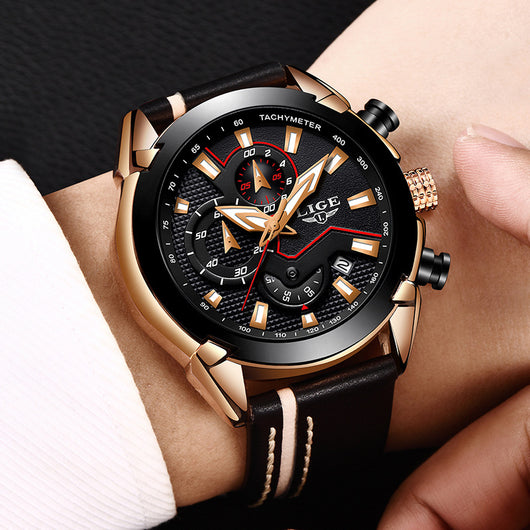 Reloj Inteligente Multifunción con Luz Nocturna para Hombre - Image 4