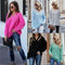 Suéter V-neck versátil para mujer - Perfecto para el trabajo