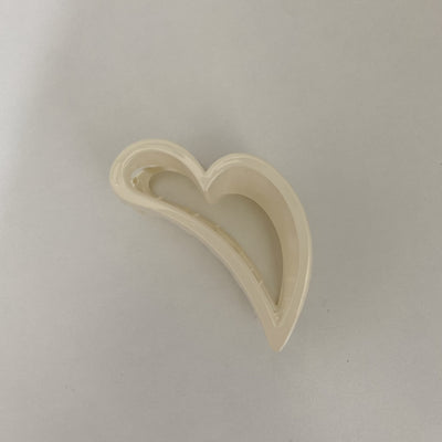 Pinza Acrílica Texturizada Frosted Love para Cabello - Image 15