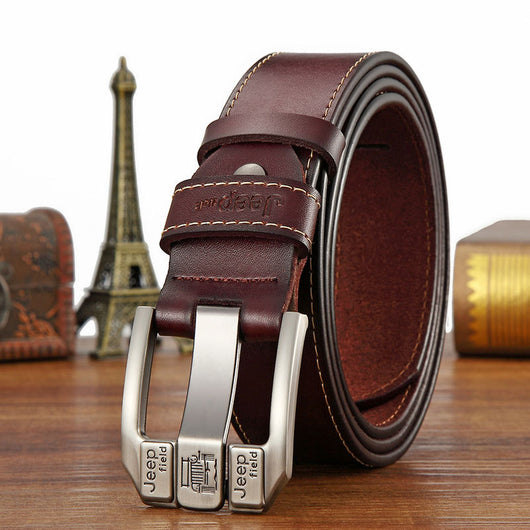 Cinturón de Cuero Auténtico para Hombre - Diseño Moderno y Resistente - Image 3