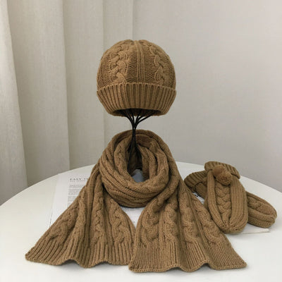 Gorros de Lana Cálidos para Padres e Hijos - Image 17