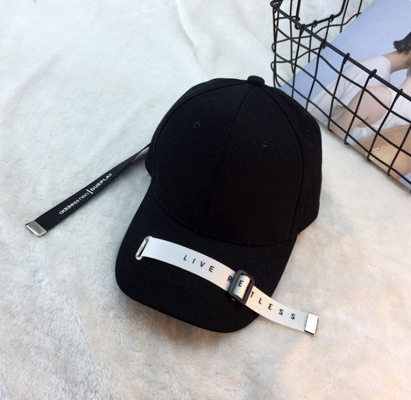 Gorra de Béisbol Blanca para Mujer - Estilo Coreano Primavera Verano con Visera Larga