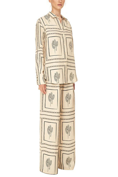 Conjunto de Pijama Estampado de Dos Piezas para Casa - Image 7