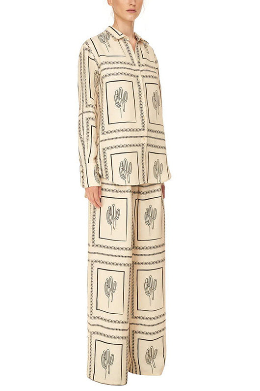 Conjunto de Pijama Estampado de Dos Piezas para Casa - Image 7