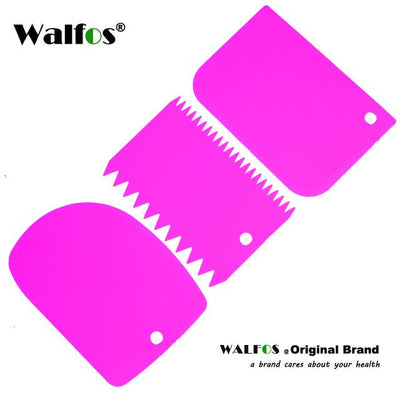 Set de 3 Espátulas de Plástico para Masa, Glaseado y Fondant - Image 7