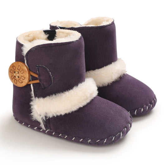 Zapatos de Bebé Antideslizantes con Forro de Terciopelo - Image 7
