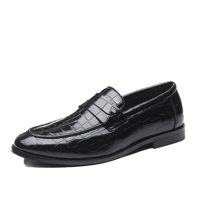 Zapatos Casuales de Cuero para Hombre con Patrón Moderno - Image 24