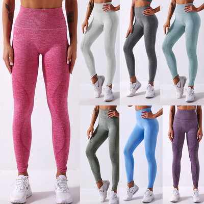 Pantalones Deportivos Yoga Ajustados sin Costuras para Mujer - Image 16