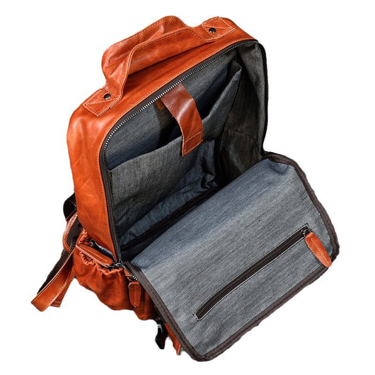 Bolsa de Cuero Genuino para Laptop con Gran Capacidad - Image 5
