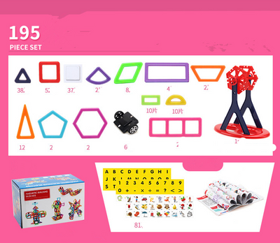 Bloques Magnéticos para Construcción Infantil - Set Educativo - Image 7