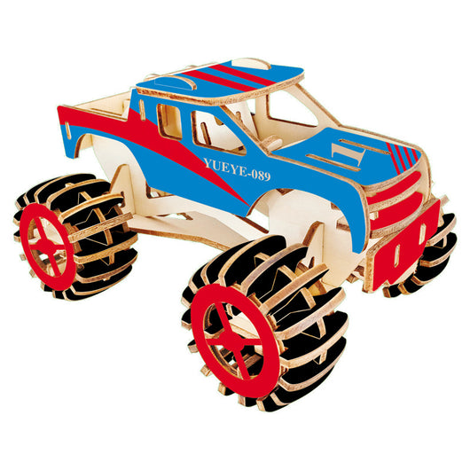 Modelo de Auto 3D de Madera - Puzzle Educativo Armable para Niños - Image 18
