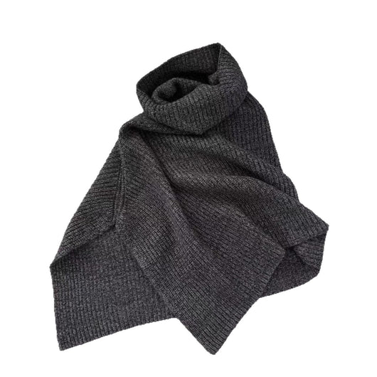 Cuello Térmico Tejido Gris Oscuro - Versátil y Elegante - Image 5