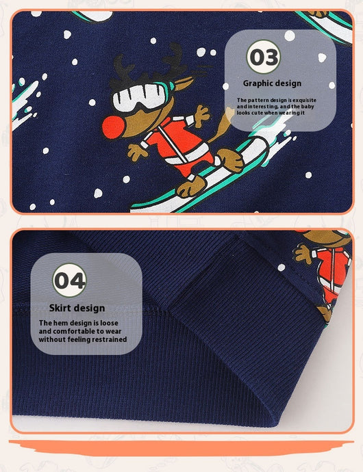 Camisa Infantil de Manga Larga con Estilo Europeo y Americano - Image 10