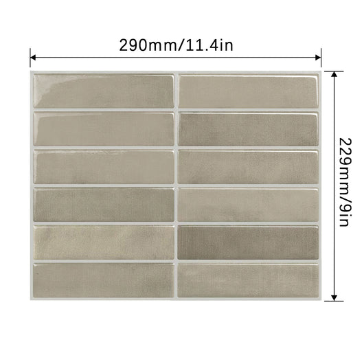 Adhesivo de Pared 3D Estéreo Resistente al Agua y Calor - Papel Tapiz Autoadhesivo para Cocina y Baño - Image 15