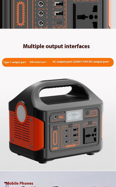 Fuente de Energía Portátil 500W Dual Voltaje 220V/110V - Image 12