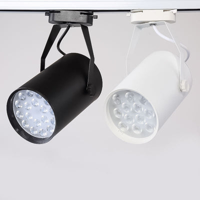 Foco LED de Riel 12W/18W para Tiendas - Iluminación Profesional de Alto Brillo