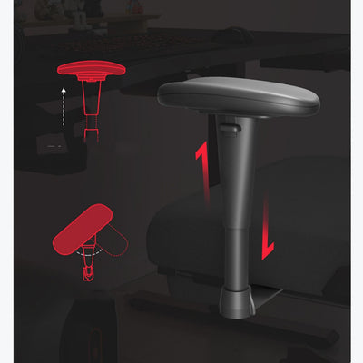 Silla Gamer Ergonómica con Tela Transpirable y Amigable con la Piel - Image 4