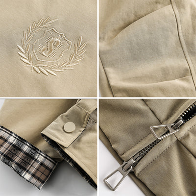 Gabardina Suelta Estilo Americano Unisex para Hombre y Mujer - Image 2