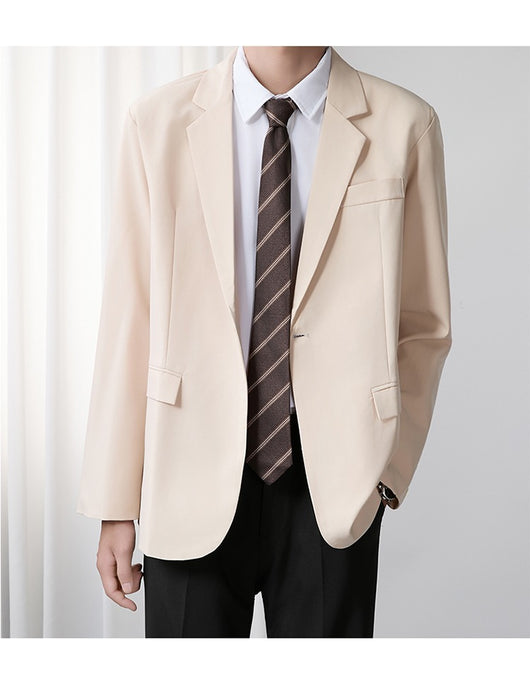 Blazer Casual Elegante Estilo Coreano para Hombre - Image 19