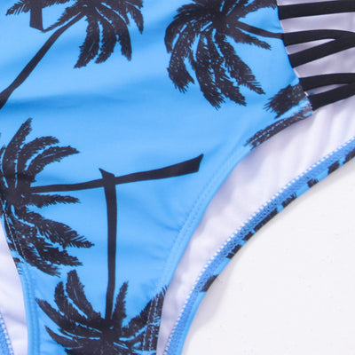 Bikini Deportivo con Diseño Tropical Estampado - Image 3