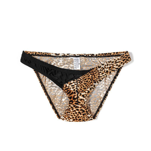 Calzoncillos Tipo Boxer Leopardo para Hombre - Malla Transpirable Estilo Moderno