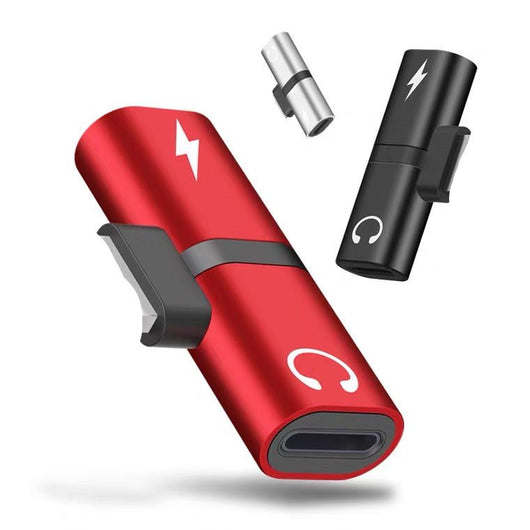 Adaptador Dual 2 en 1 para Apple - Carga y Audio Simultáneo
