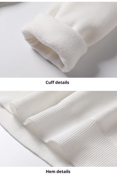 Suéter Cuello Alto Tejido Liso para Hombre con Detalles de Piel - Image 20