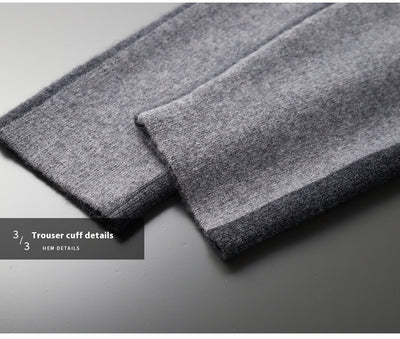 Cardigan de Cuello Alto Grueso con Cierre para Hombre - Suéter Deportivo de Cachemira - Image 27
