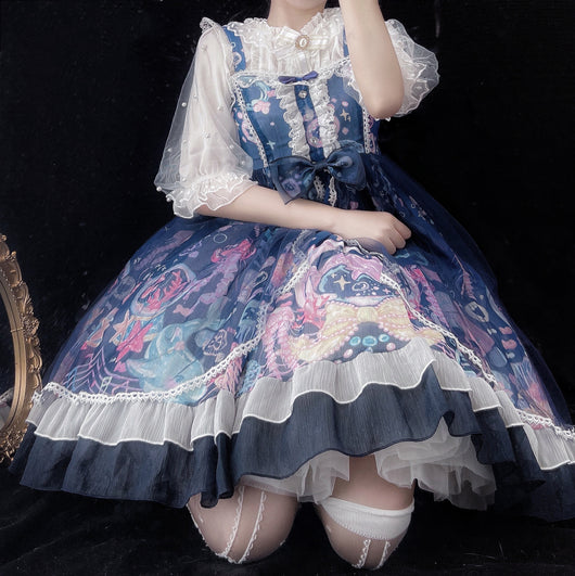 Vestido Lolita JSK con Tirantes Diseño Original - Falda Verano - Image 6
