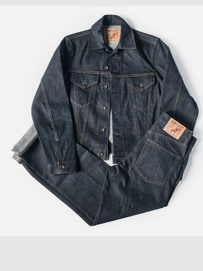 Chaqueta Casual de Mezclilla Raw Wash Multiuso para Hombre - Image 3