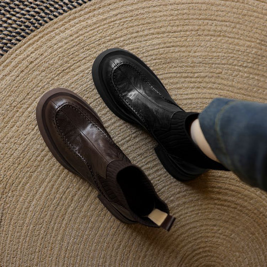 Botas Tejidas de Confort y Estilo Casual para Mujer - Image 2