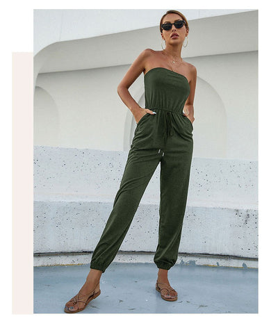 Body Tubo Sin Mangas con Cintura Ajustable para Mujer - Image 2