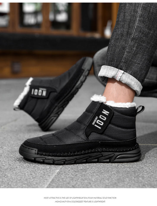 Botas de Invierno Impermeables Antideslizantes para Hombre Talla Grande - Image 21