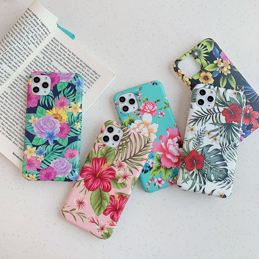 Funda Literaria Retro con Flores y Hojas - Image 12