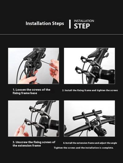 Extensión de Manillar de Aleación de Aluminio para Bicicleta de Montaña - Image 11