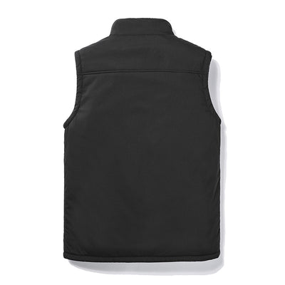Chaleco Polar Reversible para Hombre - Abrigo Sin Mangas para Otoño e Invierno - Image 15