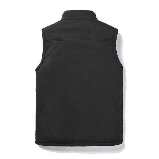 Chaleco Polar Reversible para Hombre - Abrigo Sin Mangas para Otoño e Invierno - Image 15