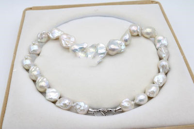 Collar de Perlas Barrocas Nude con Brillo Elegante - Image 10