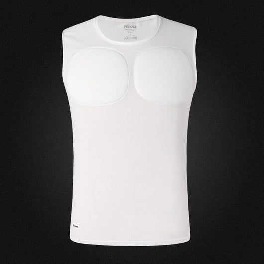 Camiseta Moldeadora con Relleno de Hombros Invisible para Hombre - Image 15