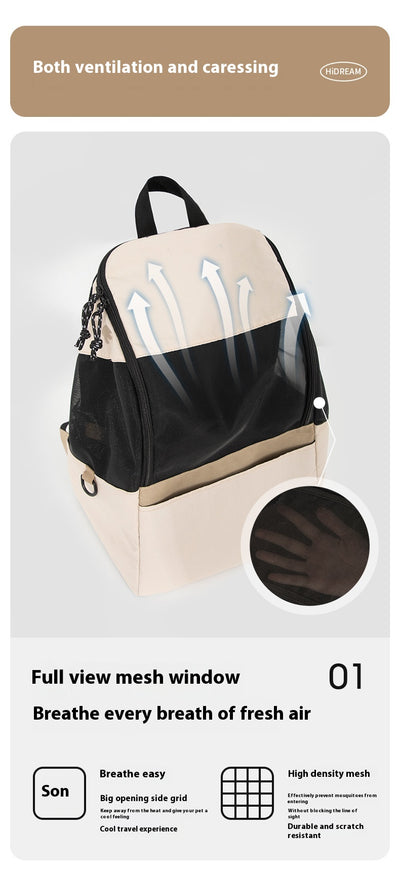 Mochila Transportadora para Mascotas Transpirable de Cuatro Estaciones - Image 21