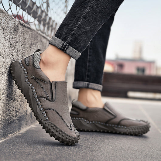 Zapatos Casuales Retro para Hombre Talla Grande - Image 10