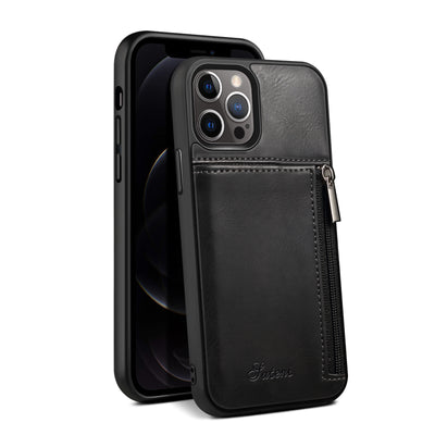 Funda Protectora para Celular con Compartimento de Tarjetas y Cierre - Image 6
