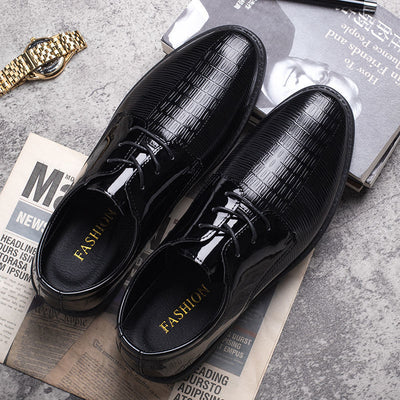 Zapatos de Cuero Elegantes para Hombre - Estilo Británico Formal - Image 10