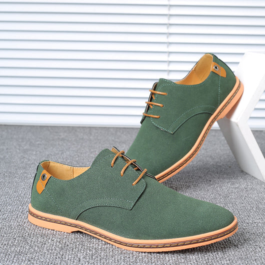 Zapatos Casuales de Cuero Nobuk para Hombre - Image 8