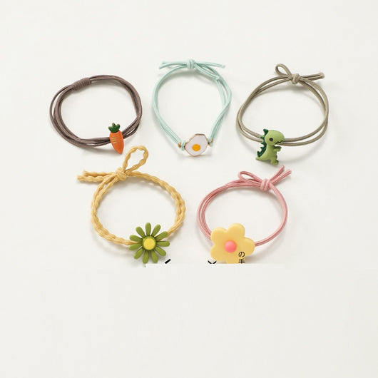 Bandas Elásticas para Cabello Infantil Estilo Coreano - Accesorios Cute Suave - Image 20